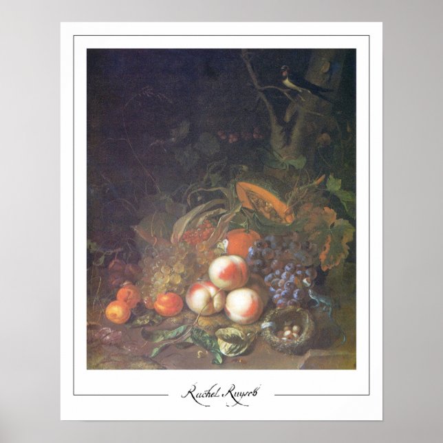 Rachel Ruysch Zedign Art Poster #6 (Front)