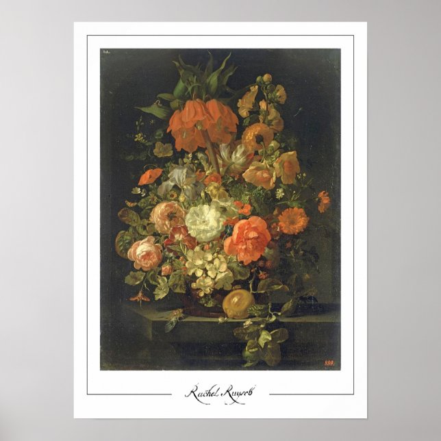 Rachel Ruysch Zedign Art Poster #64 (Front)