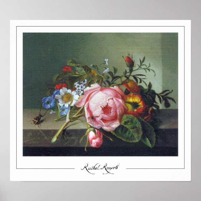 Rachel Ruysch Zedign Art Poster #8 (Front)