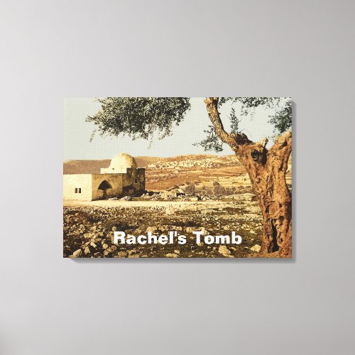 Rachels Tomb Canvas Print