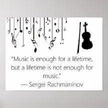 Rachmaninoff music quote