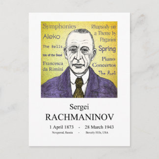 Rachmaninov Postcard