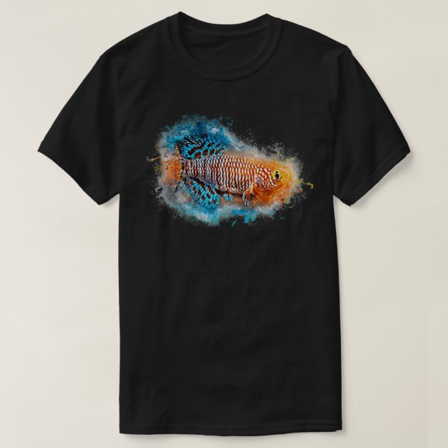 Rachows Prachtgrundkrpfling Nothobranchius rachovi T-Shirt (Design Front)