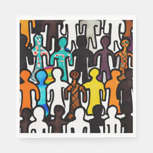 Racial Equality Collection Napkins (Front)
