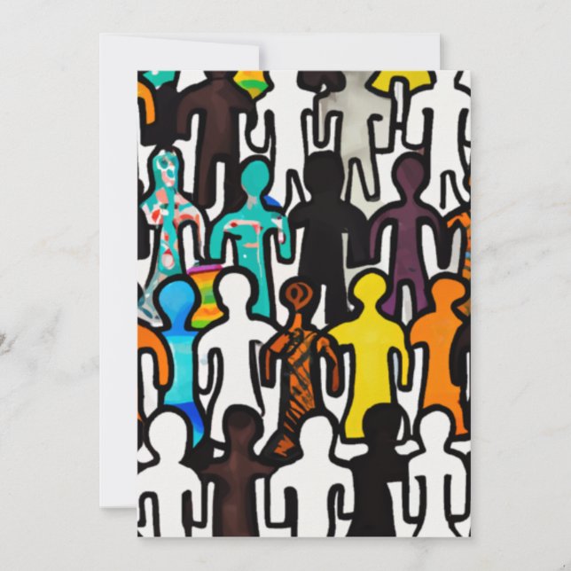 Racial Equality Holiday Card (Front)