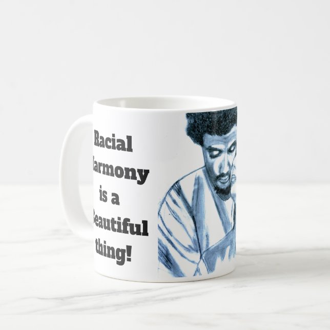 RACIAL HARMONY  COFFEE MUG (Front Left)