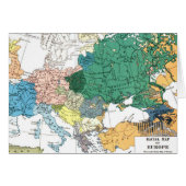 Racial Map of Europe (Front Horizontal)