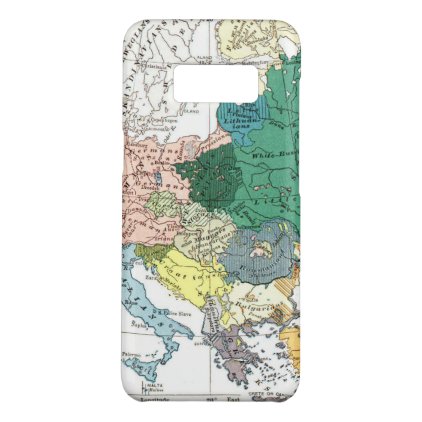 Racial Map of Europe Case-Mate Samsung Galaxy S8 Case