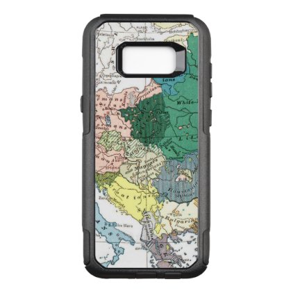 Racial Map of Europe OtterBox Commuter Samsung Galaxy S8+ Case