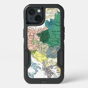 Racial Map of Europe iPhone 13 Case