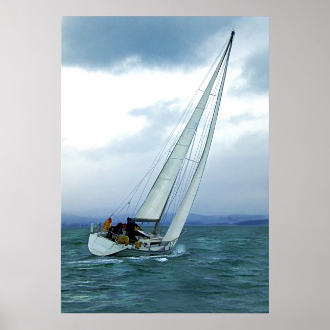 Racing Against the Wind Poster (Front)