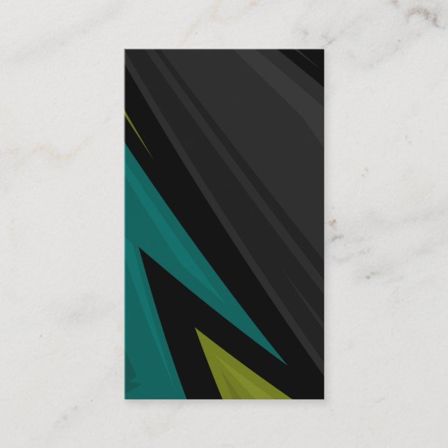 Racing Background Business Card (Front)