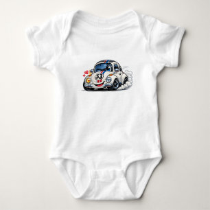 Racing Beetle Baby Bodysuit