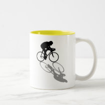 Racing Bike Cyclists Cycling Sports fan gift Two-Tone Coffee Mug Racing Bike Cyclists Cycling Sports fan gift Two-Tone Coffee Mug
