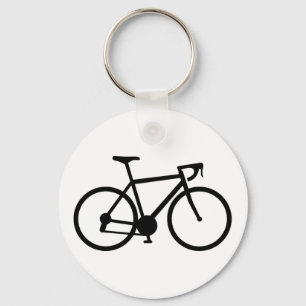 Racing bike keychain