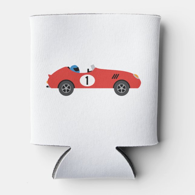 Racing Car 1 Can Cooler (Front)
