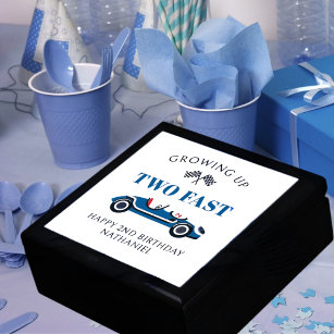 Racing Car Boy's Birthday Gift Box