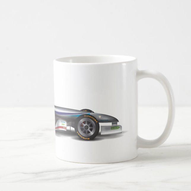 Racing Car Coffee Mug (Right)