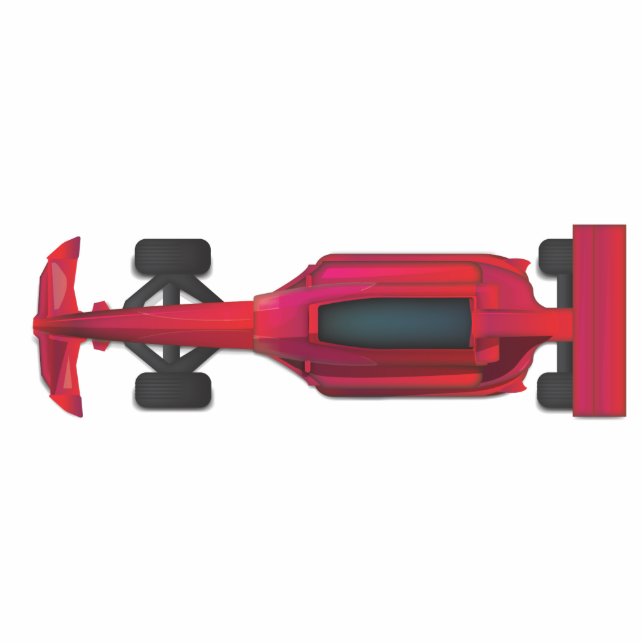 racing car cutout (Front)