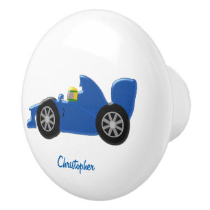 Racing Car Design Ceramic Knob