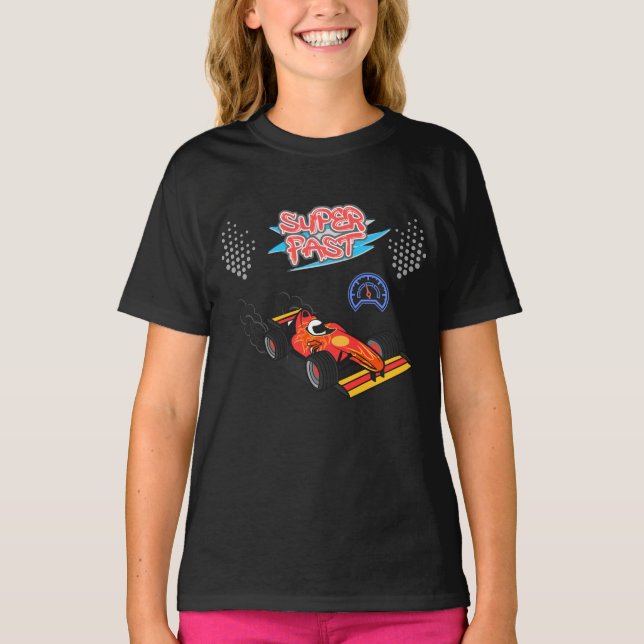 Racing Car design T-Shirt (Front)