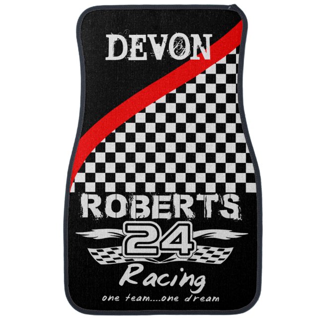 Racing Car Mats (Front)