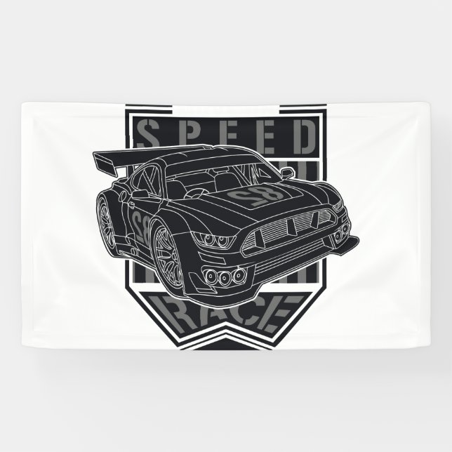 Racing Car _ Motor 2 Banner (Horizontal)