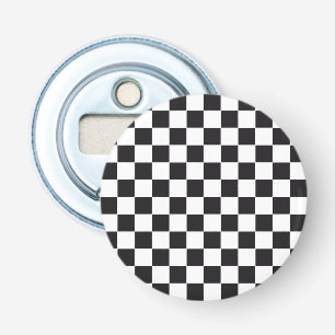 Racing Car Pattern + your background color Bottle Opener