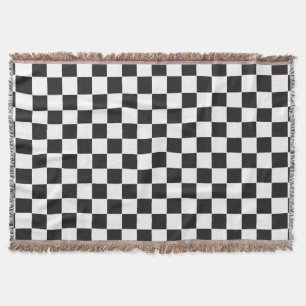 Racing Car Pattern + your background color Throw Blanket
