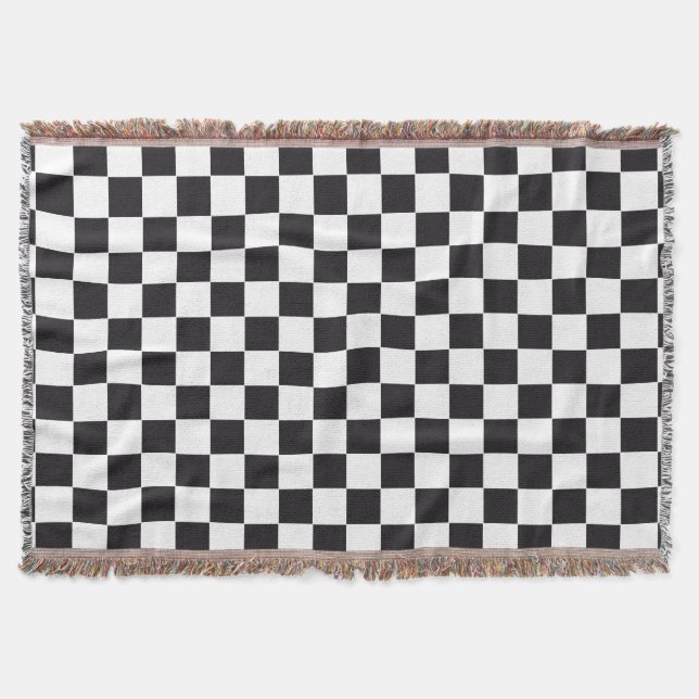 Racing Car Pattern + your background color Throw Blanket (Front)