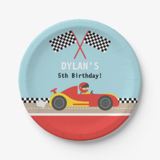 Racing Car Racer Boys Birthday Party Supplies Paper Plates