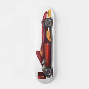 Racing Car Skateboard Deck