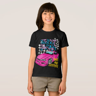 Racing Car Urban Streetwear Tri-Blend Shirt