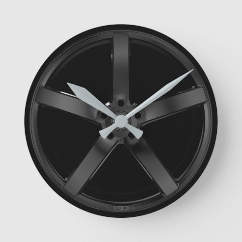 Racing Car Wheel Rim Gran Turismo Movie GT7 Round Clock