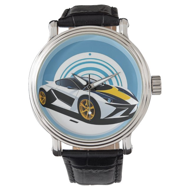 Racing Car with Dynamic Design Watch (Front)