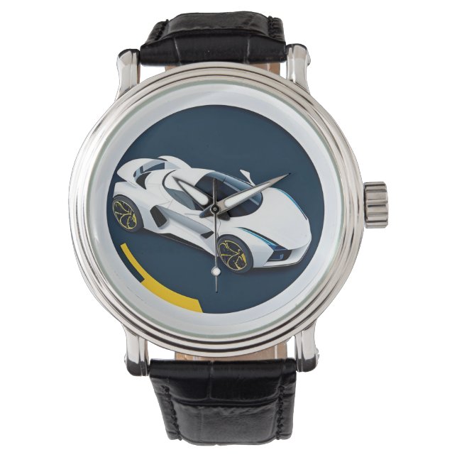Racing Car with Dynamic Design Watch (Front)