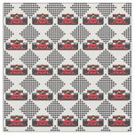 Racing Cars Design Fabric