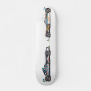 Racing Cars Skateboard Deck
