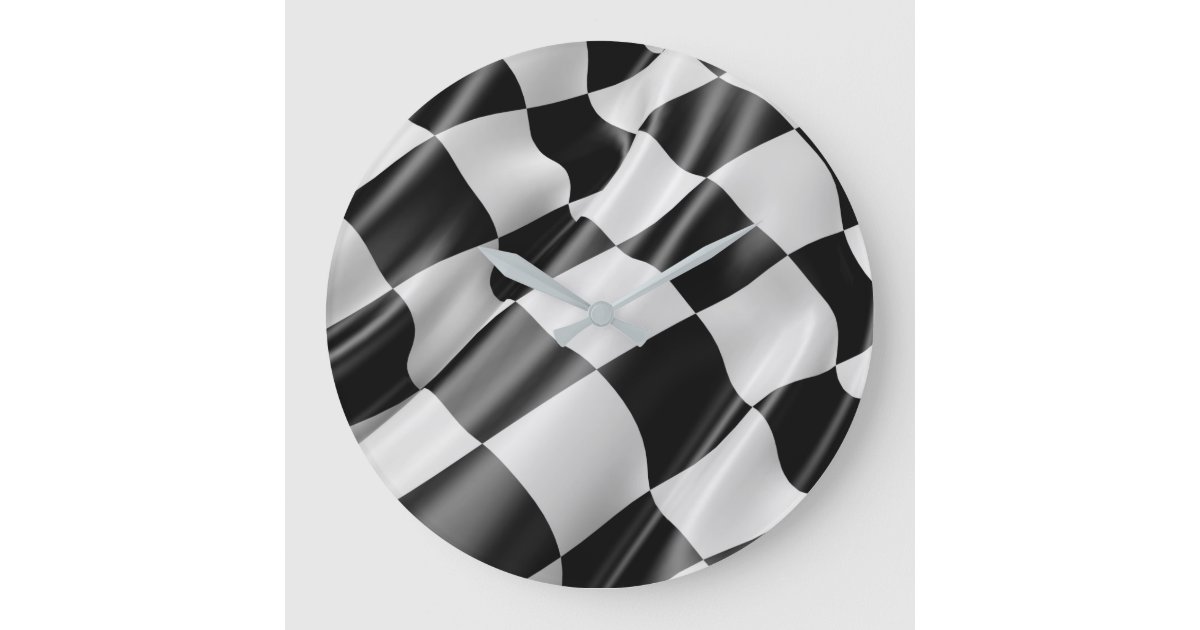 Black & White Giant Checkered Flag