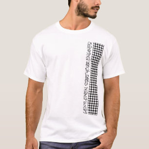 Racing Checkered Flag Gentlemen Start your Engines T-Shirt