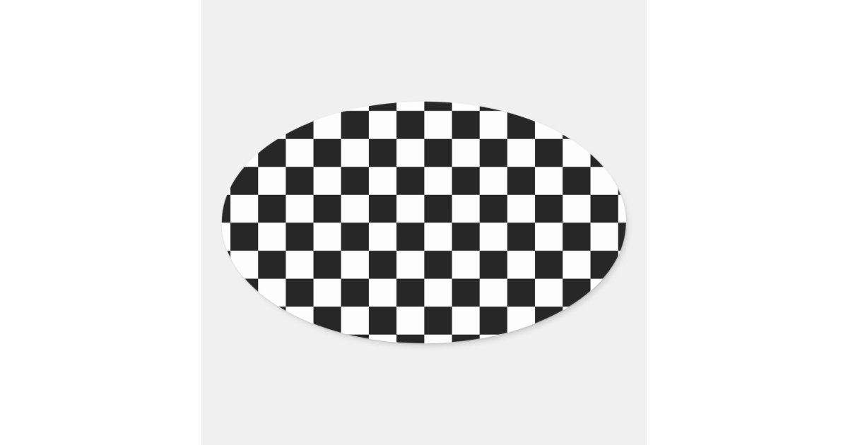 Black & White Giant Checkered Flag