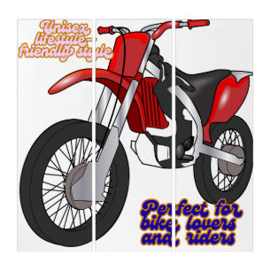 Racing Dirt Bike Art