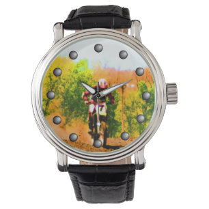 Racing Dirtbike Daredevil Watch