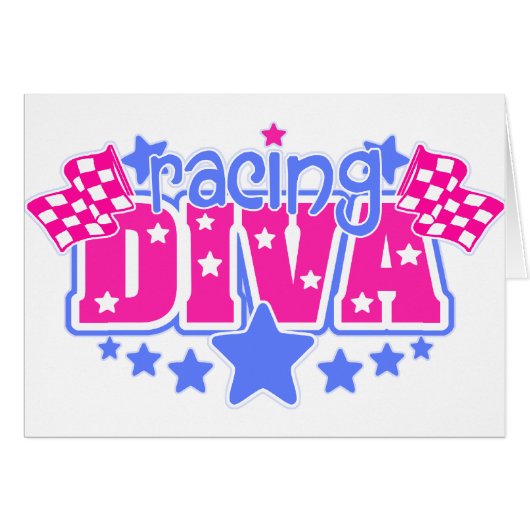 Racing Diva Cards (Front Horizontal)