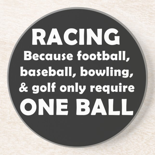 Racing Drink Coaster (Front)