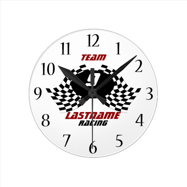 Sports Wall Clocks | Zazzle