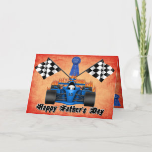Racing Father's Day Greeting Card