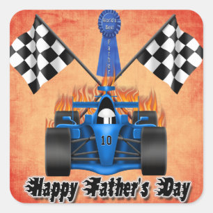 Racing Father's Day Sticker