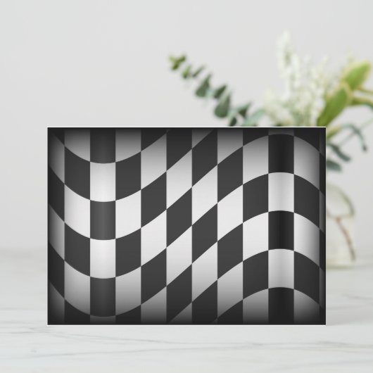 Racing Flag (Standing Front)