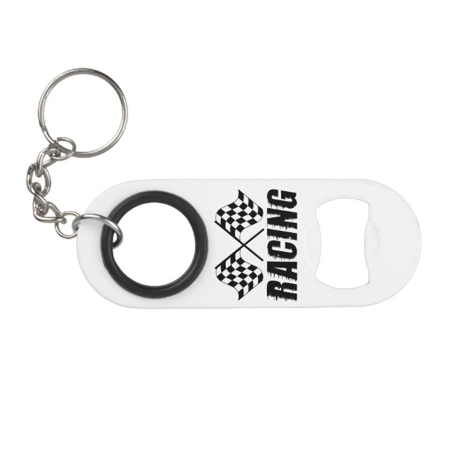 Racing Flag Bottle Opener (Front (Horizontal))